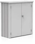 Biohort Terrassenschrank Romeo - silber-metallic