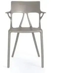 Kartell A.I. Gartenstuhl recyceltes Material - Grau