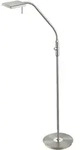 Trio Bergamo Stehleuchte LED Metall/Glas wei&szlig; Sensordimmer