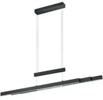 Trio Trajan Pendelleuchte Metall/Nickel matt LED Dimmbar h&ouml;henverstellbar