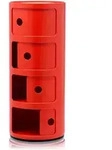 Kartell COMPONIBILI Container 4 Elemente - Red