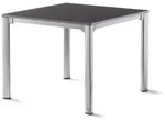 Sieger Gartentisch Aluminium/Vivodur 95x95 - 165x95 cm