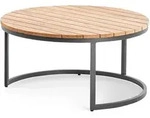 Niehoff Serra Loungetisch Aluminium/Teak