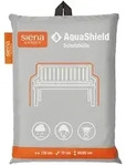 Siena Garden AquaShield Schutzh&uuml;lle geeignet f&uuml;r 2er B&auml;nke 130x75x65/85 cm