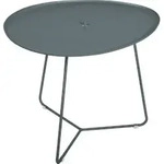 Fermob COCOTTE niedriger Tisch mit abnehmbarer Platte aus Aluminium 55x44,5 cm