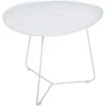 Fermob COCOTTE niedriger Tisch mit abnehmbarer Platte aus Aluminium 55x44,5 cm
