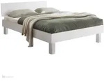 Hasena Trento 16 Forti Bettgestell Massivholzbett - Weiss deckend