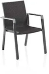 2er Set Kettler Rasmus Stapelsessel Aluminium/Outdoorgewebe - Anthrazit