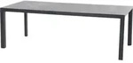 Siena Garden Silva Gartentisch Aluminium/Keramik Anthrazit matt/Wood grey
