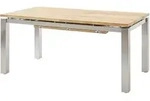 Diamond Garden Levanto Ausziehtisch Edelstahl/Recycled Teak
