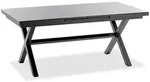 Niehoff Nalvo Ausziehtisch Grau Aluminium/Glas