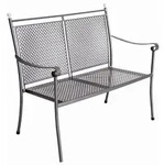 Royal Garden Excelsior Gartenbank Metall 110cm - Iron Grey