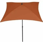 Siena Garden City Mittelstockschirm 180x180 cm Stahl/Anthrazit - Anthrazit