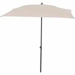 Siena Garden City Balkonschirm 160x100 cm Stahl/Anthrazit - Anthrazit