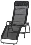 Siena Garden Bito Sonnenliege 139x72x118 cm Stahl/Anthrazit - Anthrazit