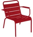Fermob LUXEMBOURG Lounge-Sessel Aluminium - Chili