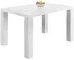 SalesFever Esstisch 120x80x76 cm wei&szlig;