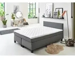 Sun Garden BX 1480 Philly Boxspringbett Holzwerkstoff/Stoff mit Federkernmatratze -
