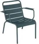 Fermob LUXEMBOURG Lounge-Sessel Aluminium - Gewittergrau