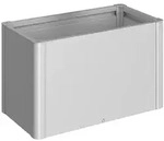 Biohort Pflanzbeet Belvedere MIDI - silber-metallic