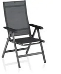 Kettler Basic+ Premium Multipositionssessel Aluminium/Outdoorgewebe - Anthrazit