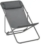Lafuma Maxi Transat + Liegestuhl Batyline&reg; Duo - Titane