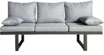 LC Garden Bondino 3-Sitzer Multifunktionssofa Aluminium/Polyester - Anthrazit