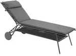 Lafuma Miami II hoch Sonnenliege BeComfort&reg; - Titane