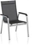 Kettler Basic+ Premium Stapelsessel Aluminium/Outdoorgewebe - Silber