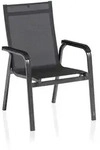 Kettler Basic+ Premium Stapelsessel Aluminium/Outdoorgewebe - Anthrazit