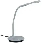 Trio Polo Tischleuchte LED Kunststoff grau Dimmbar Lichtfarbe einstellbar