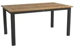 Brafab Lyon Ausziehtisch Aluminium/Teak