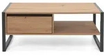 Finori Denver 55 Couchtisch Holzwerkstoff Artisan Oak/Anthrazit - Anthrazit