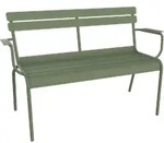Fermob LUXEMBOURG 2-Sitzer-Gartenbank Aluminium - Kaktus