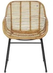 SIT M&ouml;bel Rattan Armlehnstuhl 2er-Set - Antikschwarz