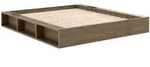 Karup ZIGGY Bett - Natur lackiert