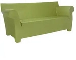 Kartell Bubble Club 2-sitzer - Schwarz