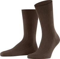 FALKE 14415_593003, FALKE Bristol Pure Herren Socken 39-40 Braun