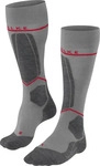 FALKE 16577_340003, FALKE SK4 Advanced Compression Light Herren Skisocken 42-43 Grau