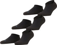 FALKE 13190_300002, FALKE Cool Kick 3-Pack Unisex Sneakersocken 39-41 Schwarz