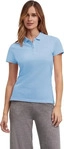 FALKE 66198_680704, FALKE Essential Cotton Damen Polo Shirt L Blau