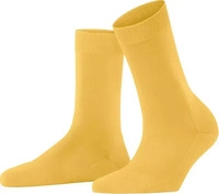 FALKE 46484_133301, FALKE ClimaWool Damen Socken 37-38 Gelb