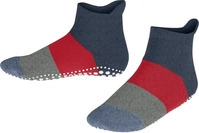 FALKE 12022_668803, FALKE Colour Block Kinder Haussocken 27-30 Blau