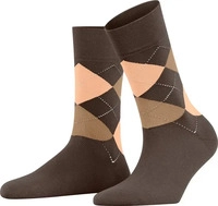 FALKE 46039_588802, FALKE Sensitive Argyle Damen Socken 39-42 Braun