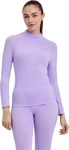 FALKE 39161_681903, FALKE Damen Langarmshirt Warm M Lila