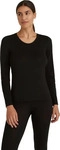FALKE 69055_300003, FALKE Damen Langarmshirt Daily ClimaWool M Schwarz