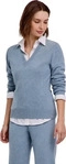 FALKE 64907_602706, FALKE Pure Cashmere Damen Pullover XXL Blau