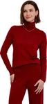 FALKE 64940_826404, FALKE Pure Merino Wool Damen Pullover L Rot