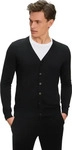 FALKE 60912_300006, FALKE Pure Merino Wool Herren Cardigan XXL Schwarz