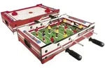 Carromco Tischauflage "Flip-XM" 2in1,rot / wei&szlig;,51 x 31 x 10,5 cm
